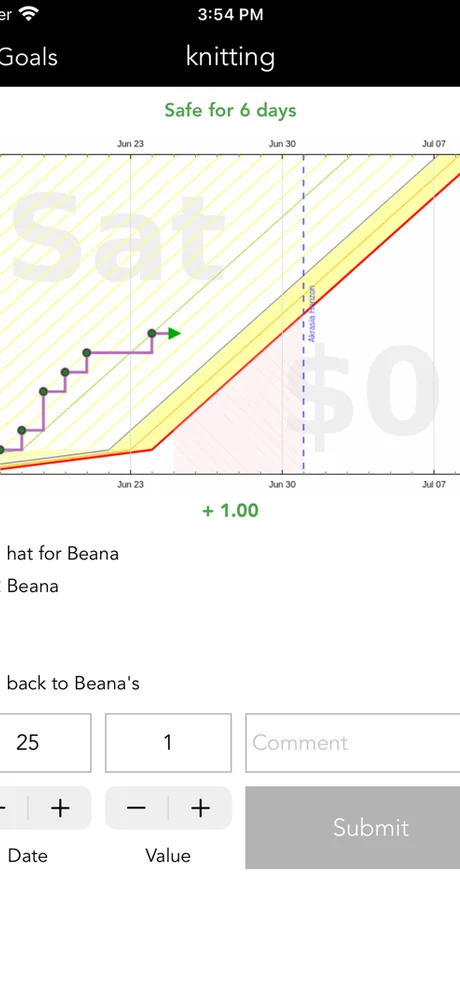 Beeminder integration settings with Apple Health and Fitbit