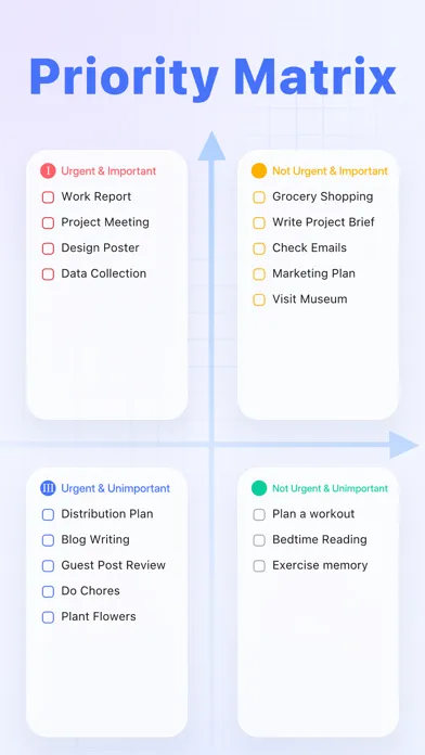 TickTick settings and notification options for daily checklists