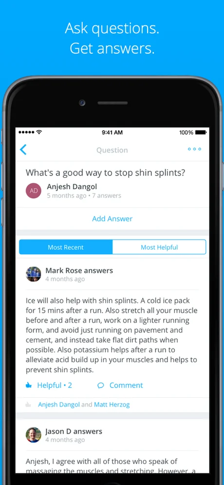 Coach.me community props and social accountability feed