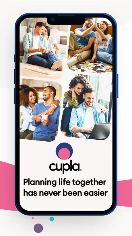 Cupla shared couple calendar with synced events