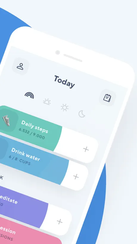 Done habit tracker app streak calendar view