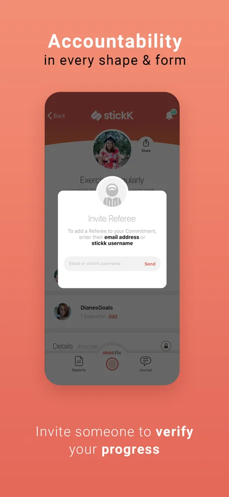 stickK anti-charity selection for financial stakes