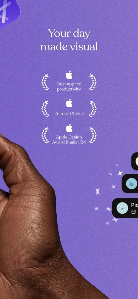 Tiimo app AI co-planner breaking down tasks into steps